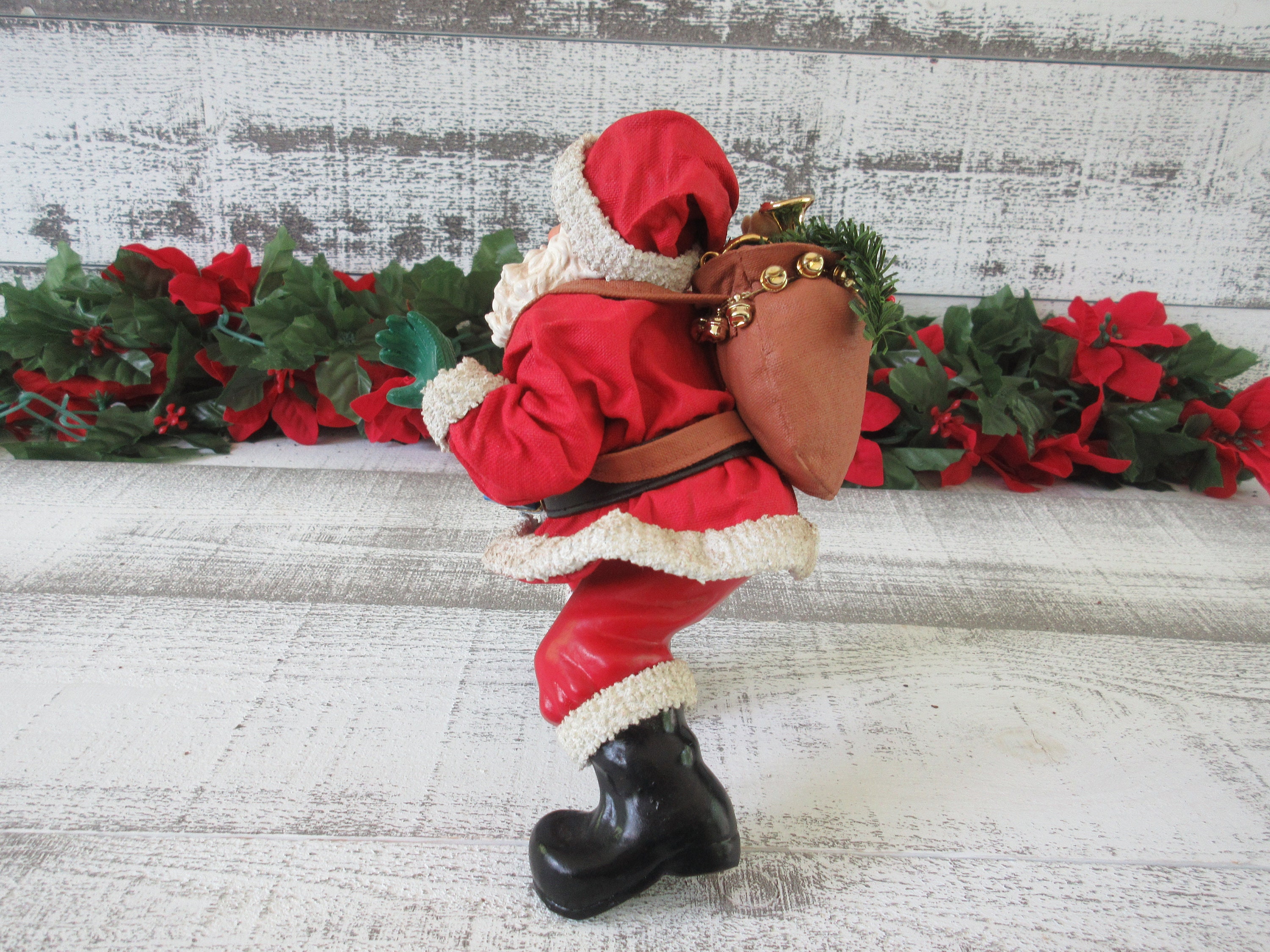 Vintage Possible Dreams Santa Claus Figurine - Here He Comes Down