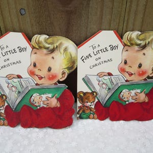 Vintage Christmas Cards for Children