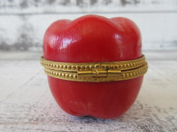 Cute Red Apple Ring Keeper - Unique Ring Holder G… - image 5