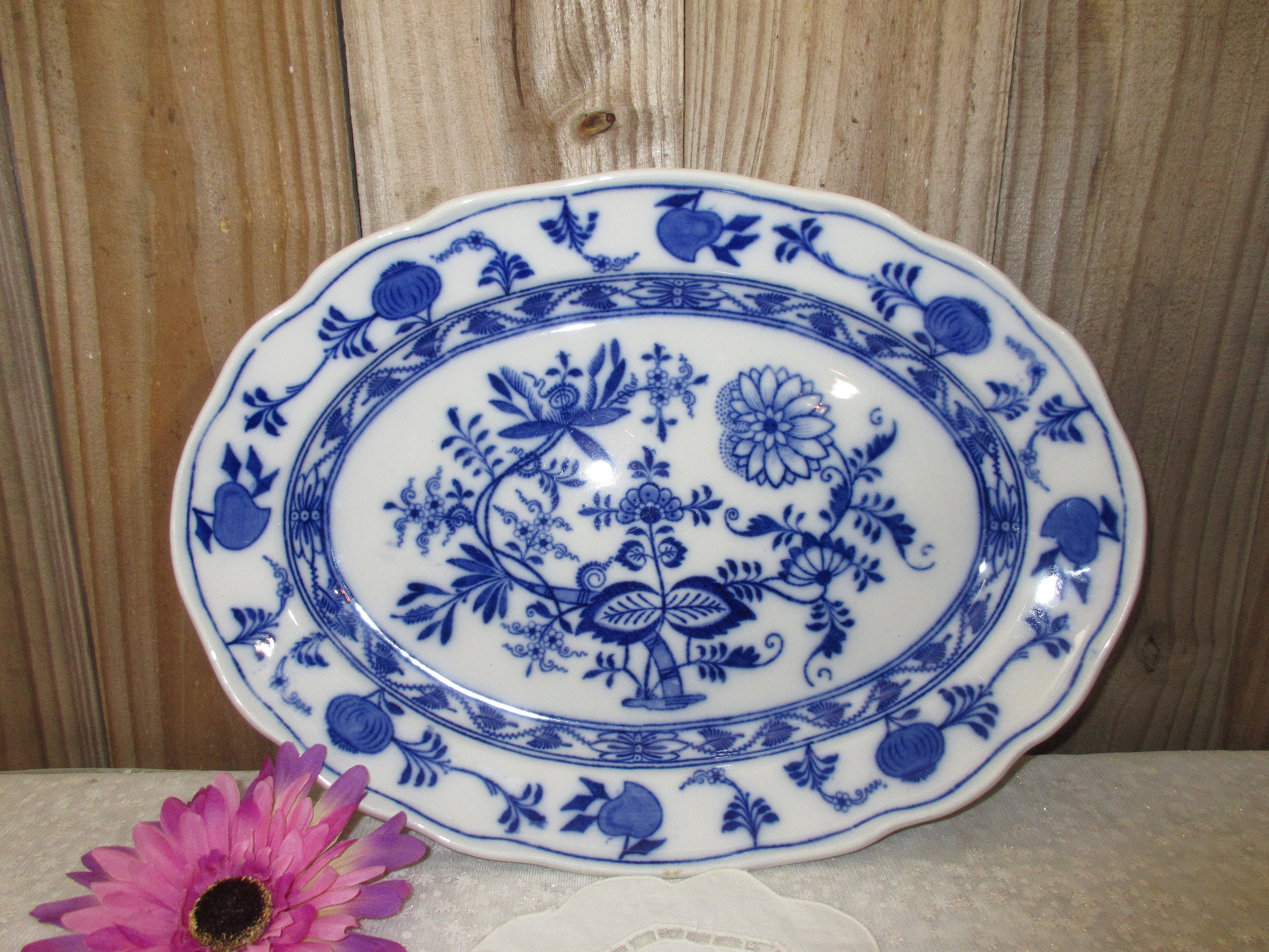 Collectible Meissen Turkey Platter - Fine China Serving Tray - Etsy