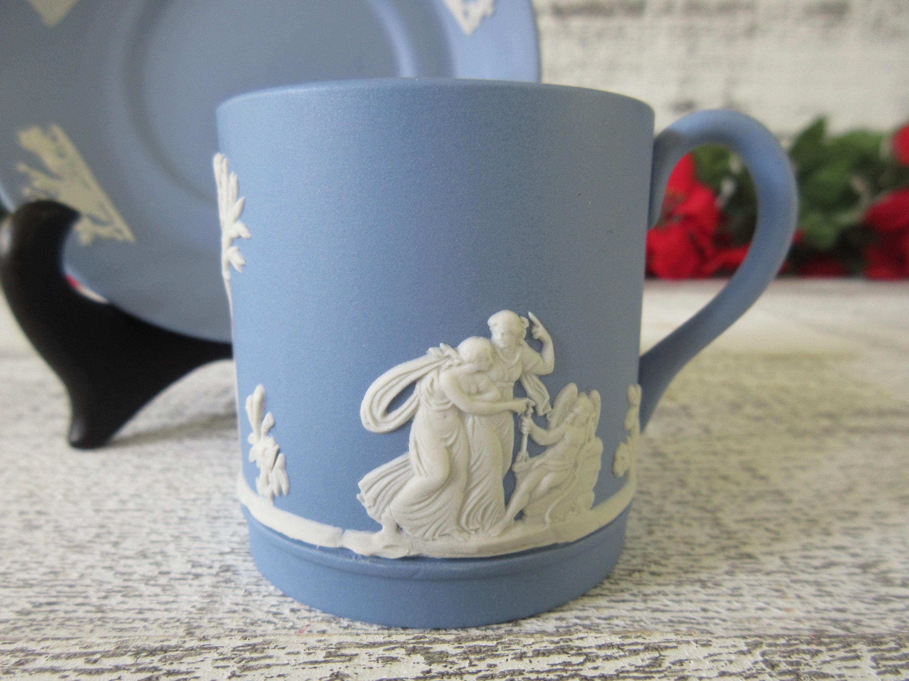 Classical Wedgwood Demitasse Cup and Saucer - Greek Mythology