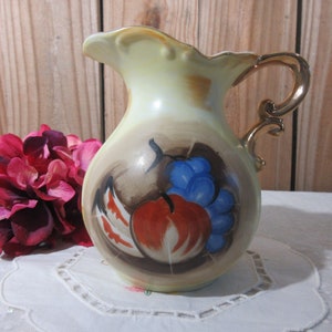 Enesco Vintage Fruit Pitcher