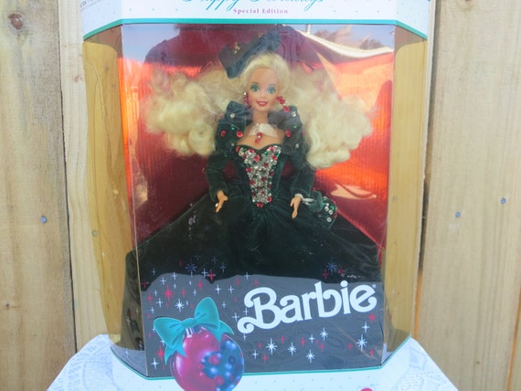 Items Similar To Vintage Special Edition Barbie Happy Holiday From 1991 Barbie Doll From Matel 
