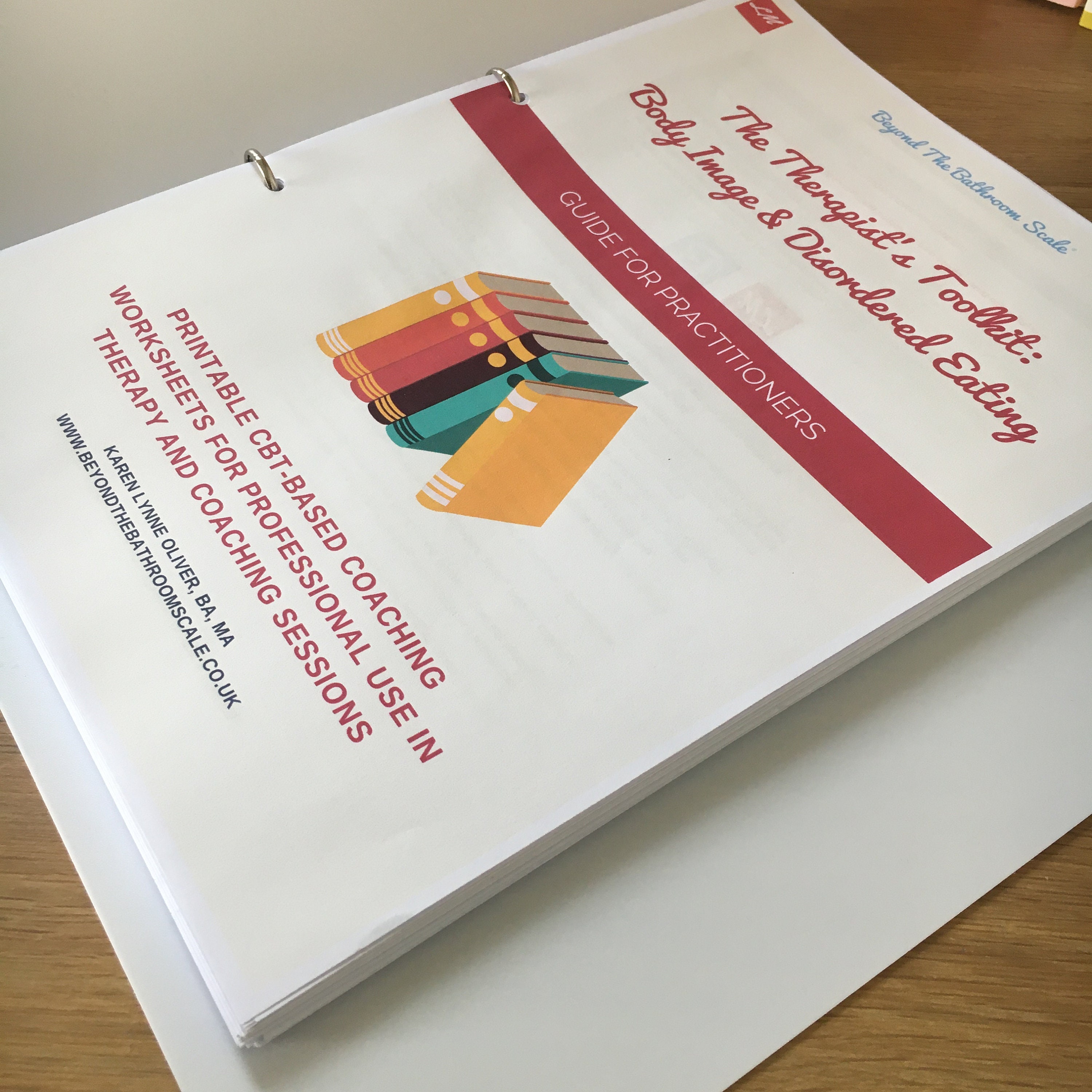 Body Image & Disordered Eating | CBT Workbooks | Digitally Fillable and ...