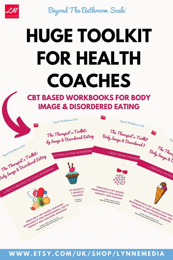 Body Image & Disordered Eating CBT Workbooks Printable | Etsy
