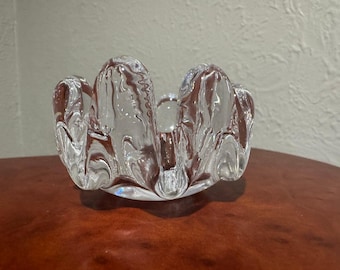 Vintage Glass Tealight Votive Candle Holder
