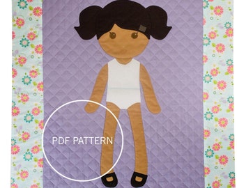 Paper Doll-deken, het originele Paper Doll-dekenpatroon, Paper Doll-quilt, Paperdoll-quilt, Paperdoll-patroon