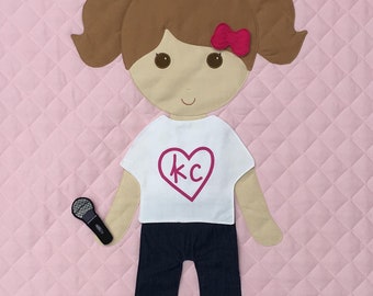 プリントジーンズ/パンツのパターン、人形のジーンズのパターン、紙人形のブランケットの服のパターン、衣装付き紙人形のキルトのパターン、縫製パターン