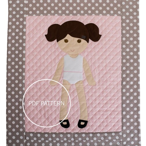Paper Doll Blanket the Original Paper Doll Blanket Pattern Etsy