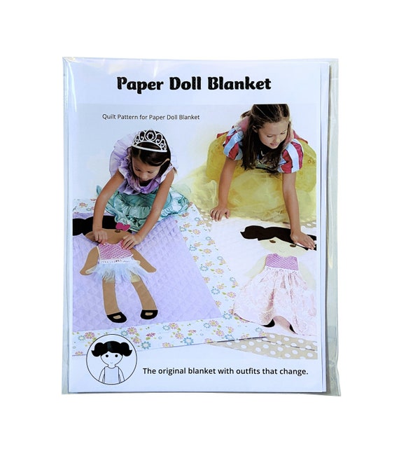 Paper Doll Blanket The Original Paper Doll Blanket Pattern Etsy