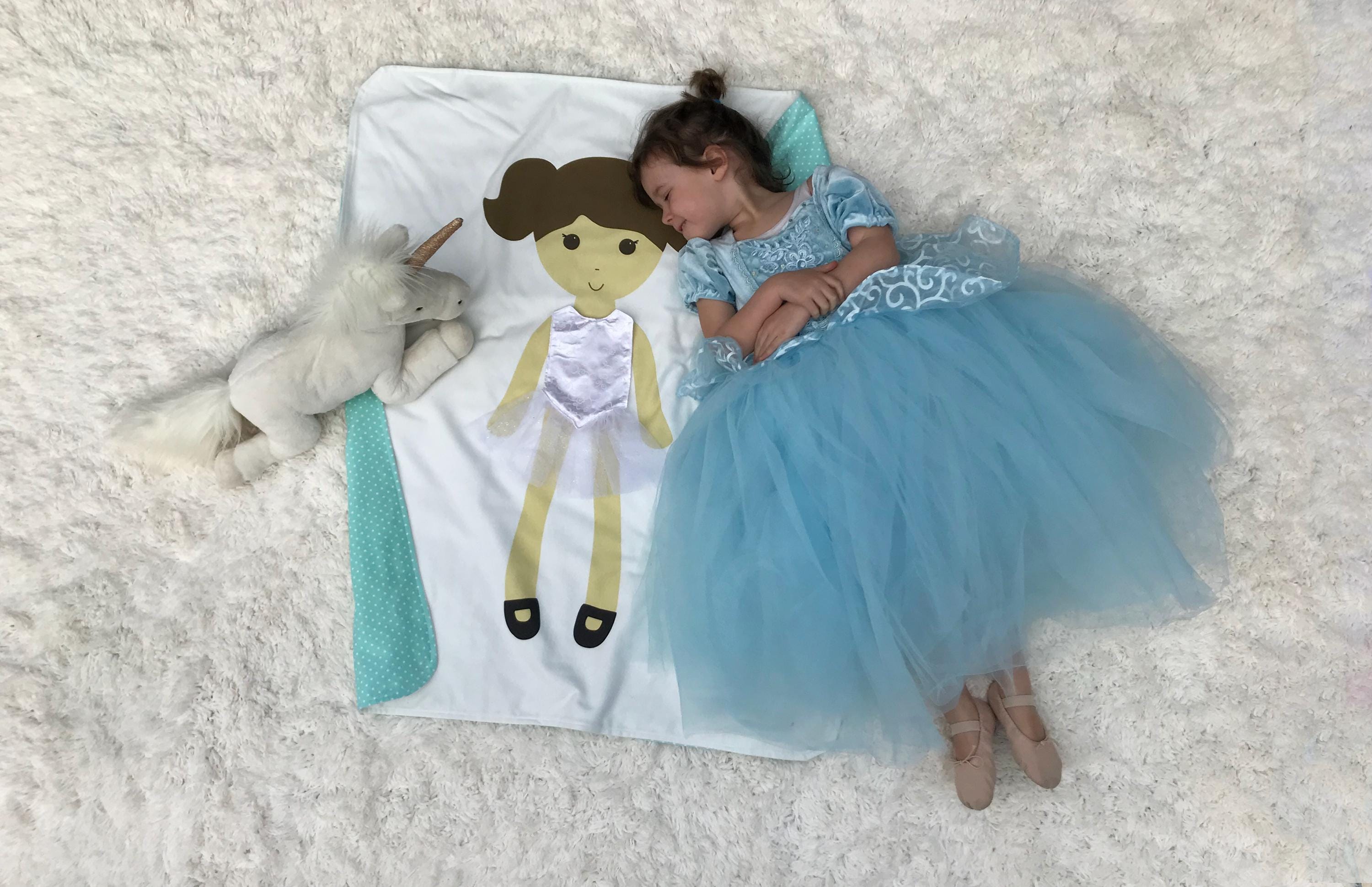 PDF Princess Dress Pattern, Digital Pattern, Paper Doll Blanket ...