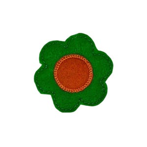 Accessory for Paper Doll Blanket, Flower Accessory, Dress Up Doll Quilt, Felties, Unique Gift, Children&#39;s Sewing Gift