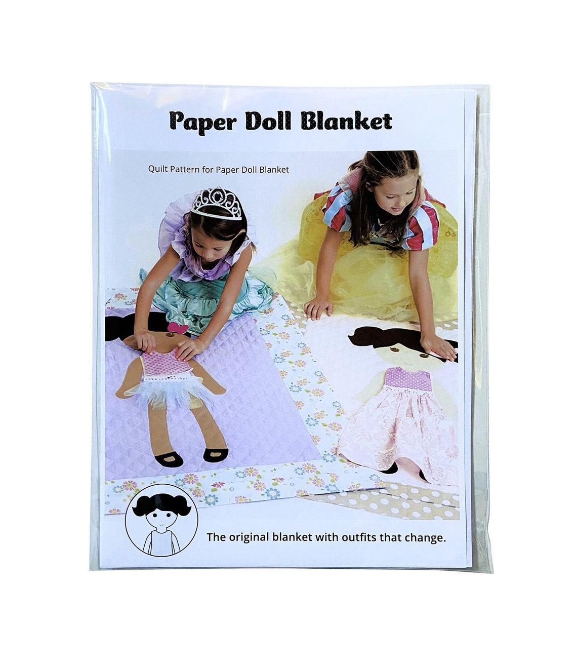 Paper Doll Blanket, the Original Paper Doll Blanket Pattern, Paper Doll