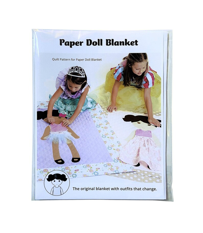 Paper Doll Blanket, the Original Paper Doll Blanket Pattern, Paper Doll