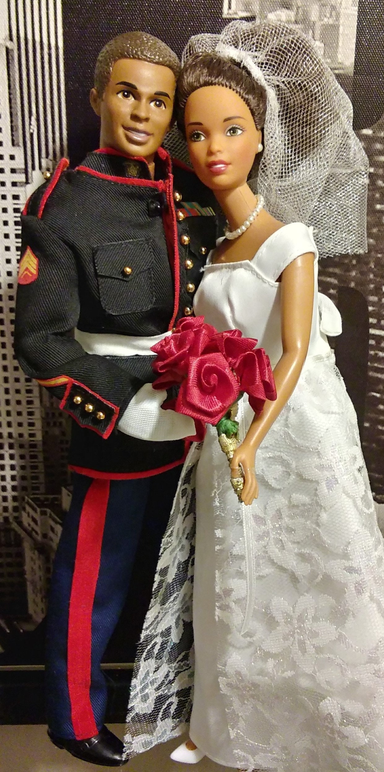 marine corps barbie and ken