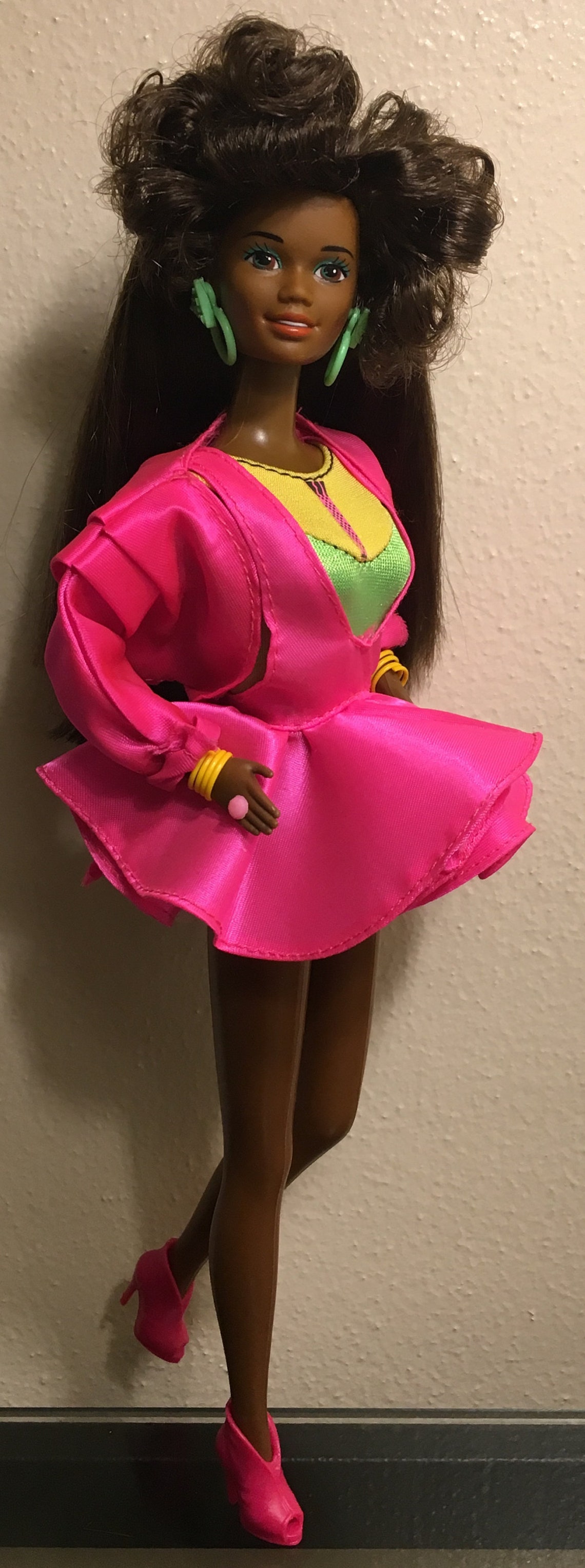 African American Vintage Barbie Doll Restyled 80's Etsy