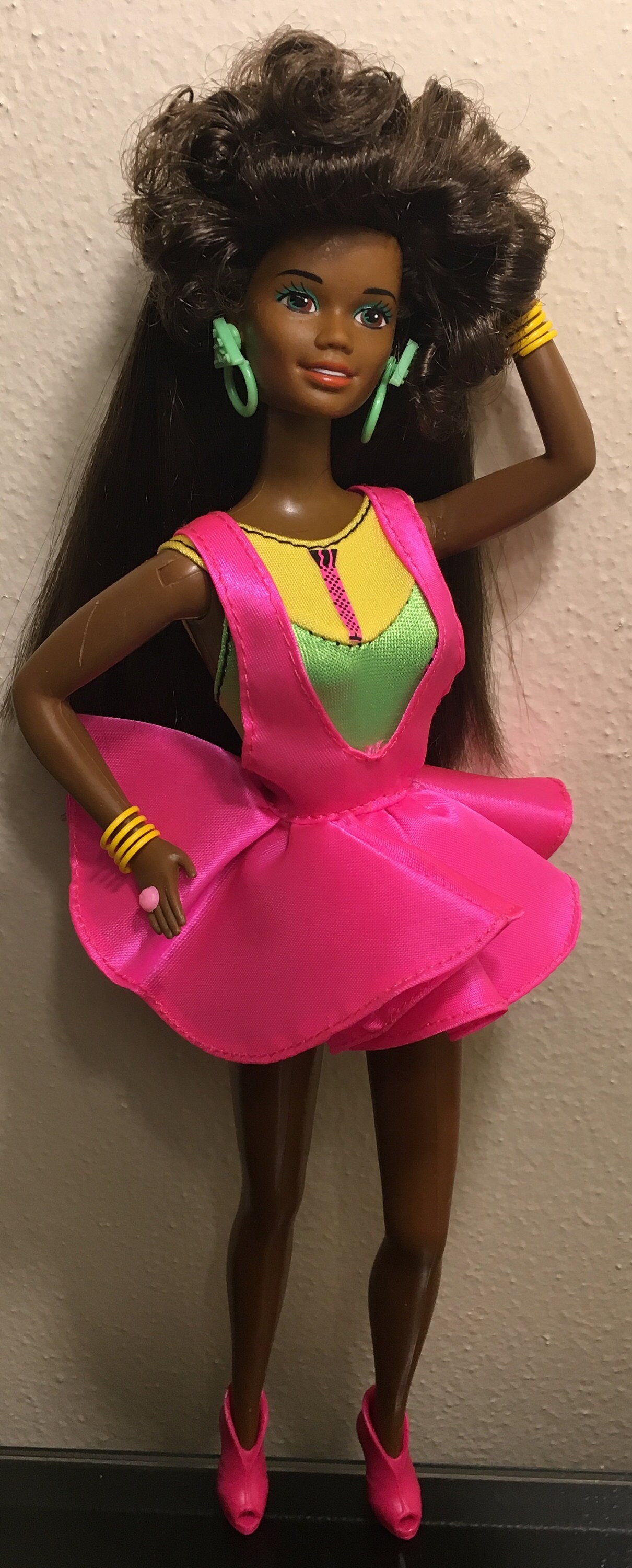African American Vintage Barbie Doll Restyled 80's Etsy