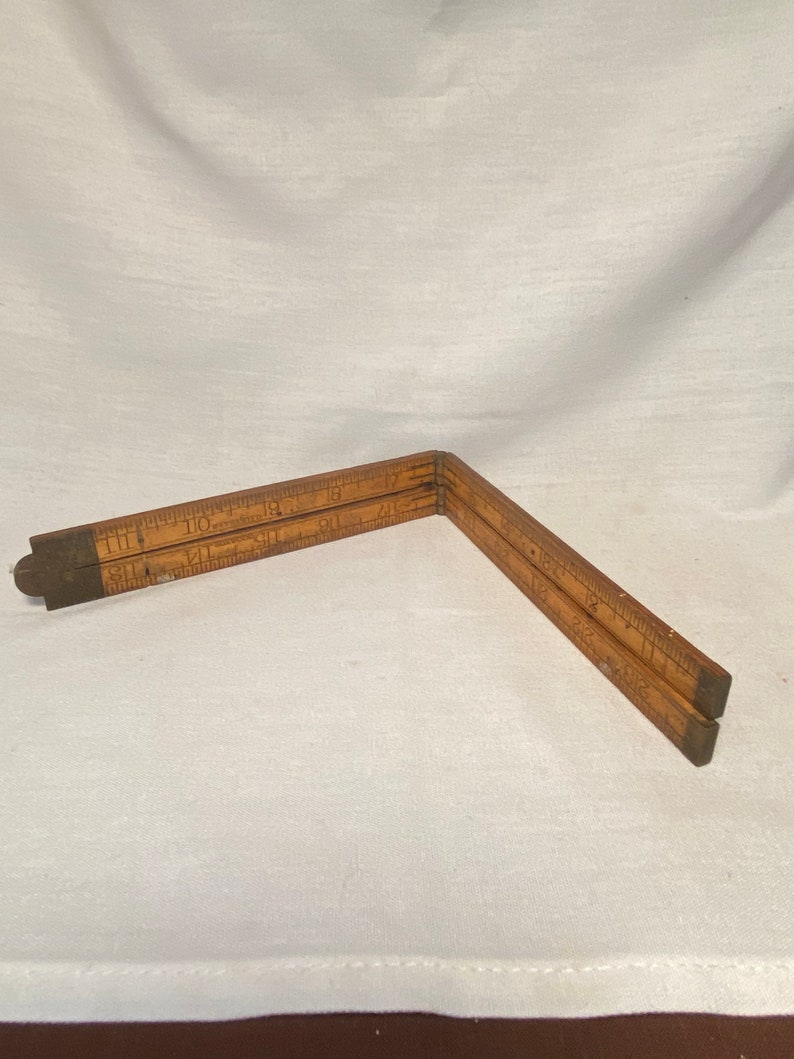 Antique Stanley 24 Inch Folding Ruler. | Etsy