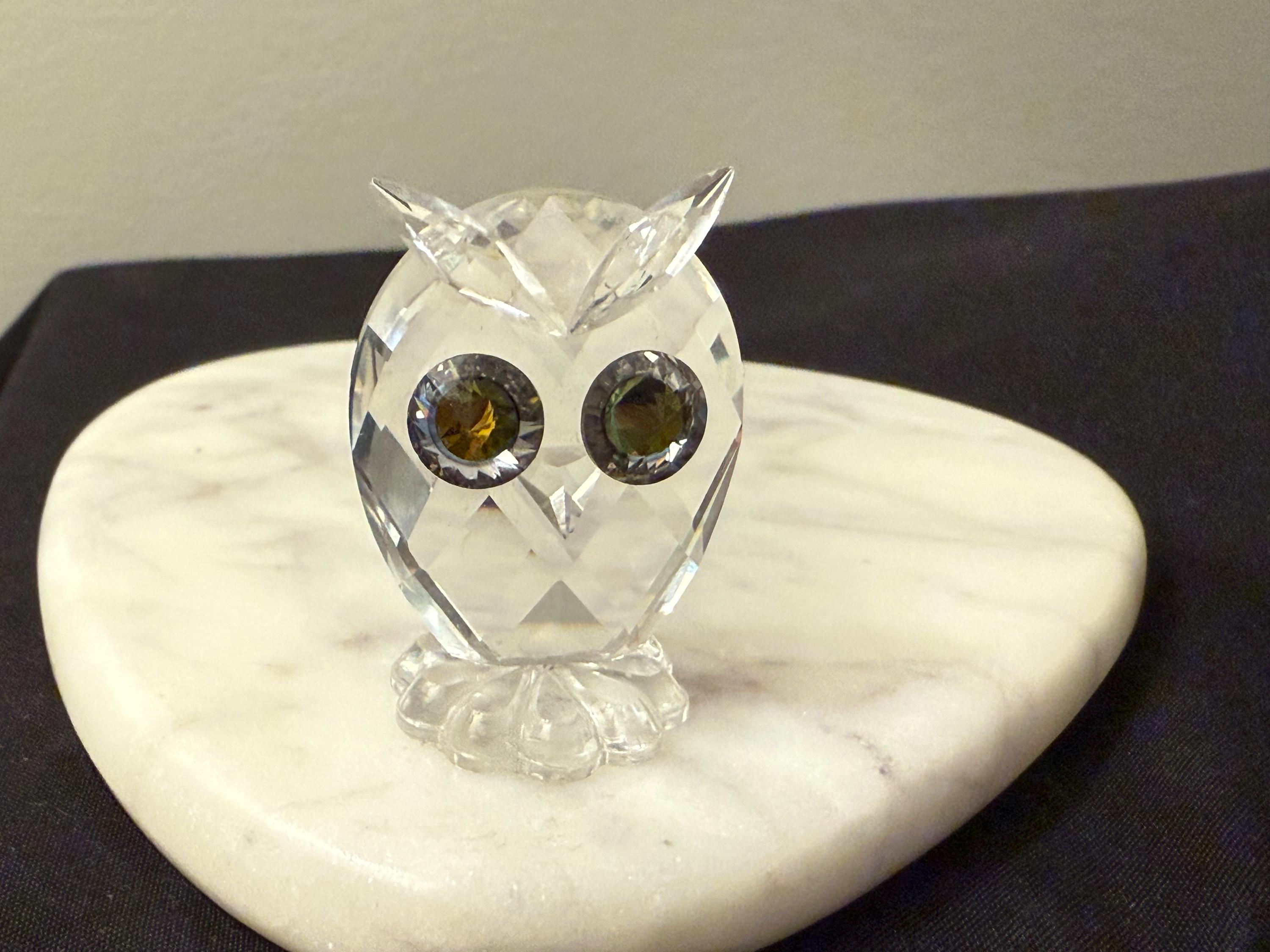 Swarovski Crystal Owls - Etsy