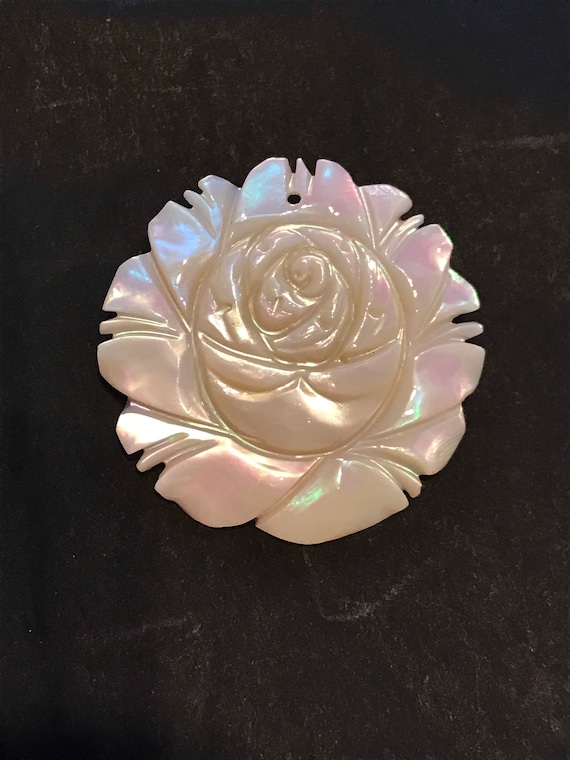Vintage rose brooch deals