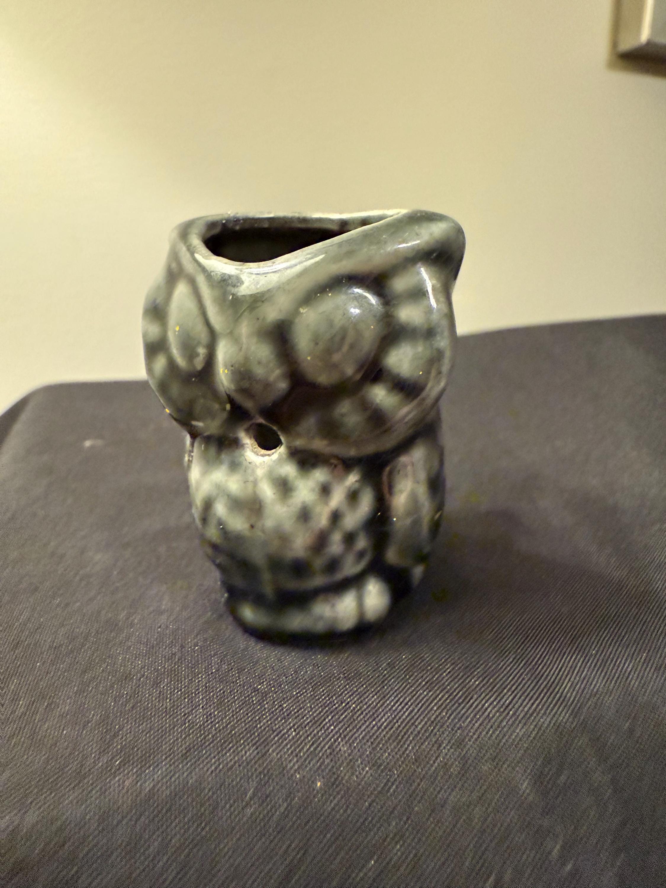 Vintage Miniature Owl Pitcher Creamer