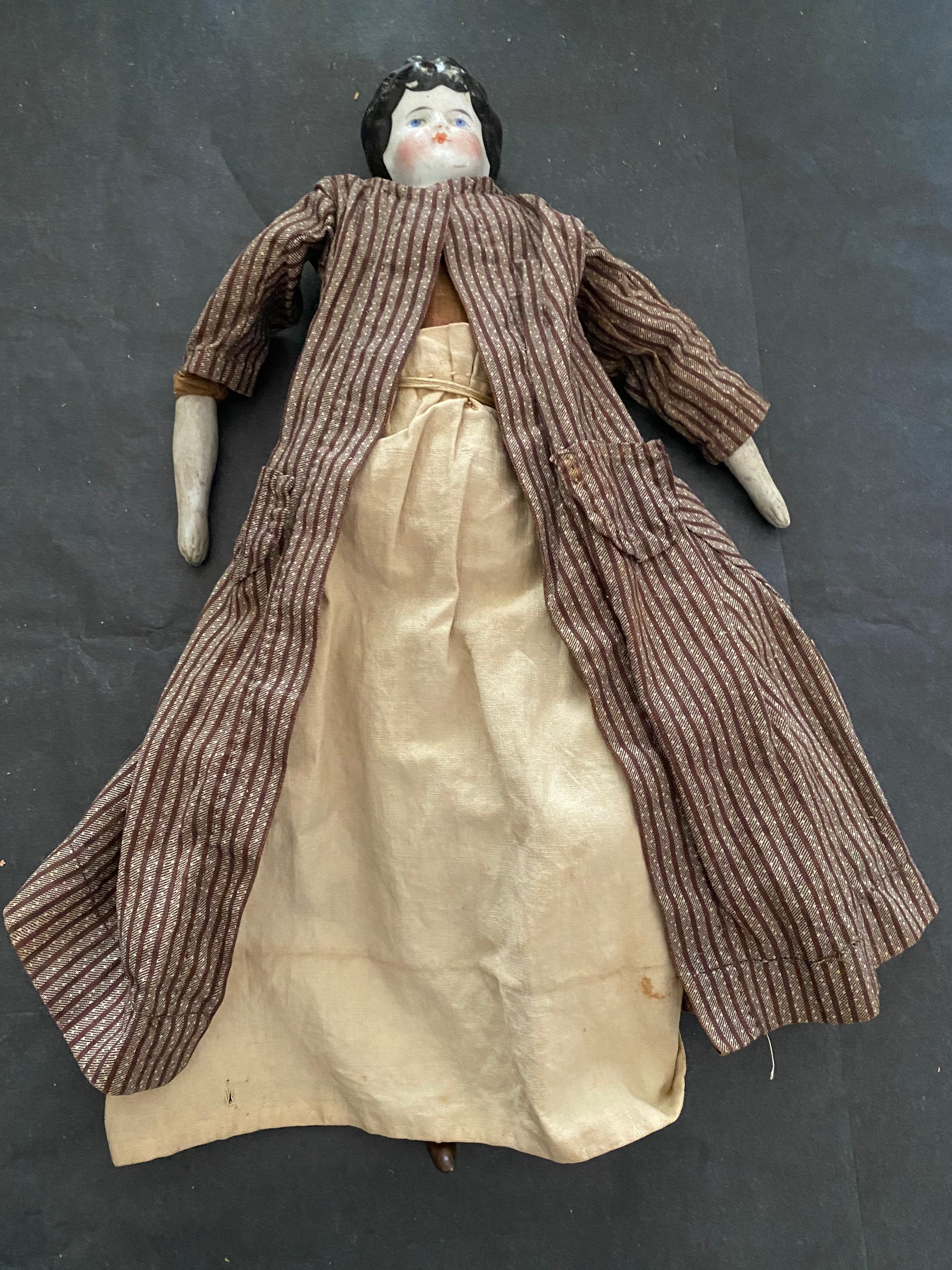 * antique doll ୨୧ .·*° アンティーク ペグドール Antique Victorian Porcelain China Doll. - Etsy