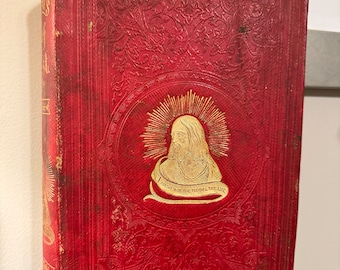 Antique Book 1861 "Fleetwood's Life of Christ" By Reverend John Fleetwood Printed in Philadelphia by J.W. Bradley