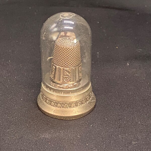 Sterling silver thimble made in Austria