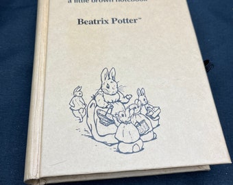 A little brown notebook Beatrix potter 1995.