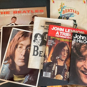 Beatles memorabilia.