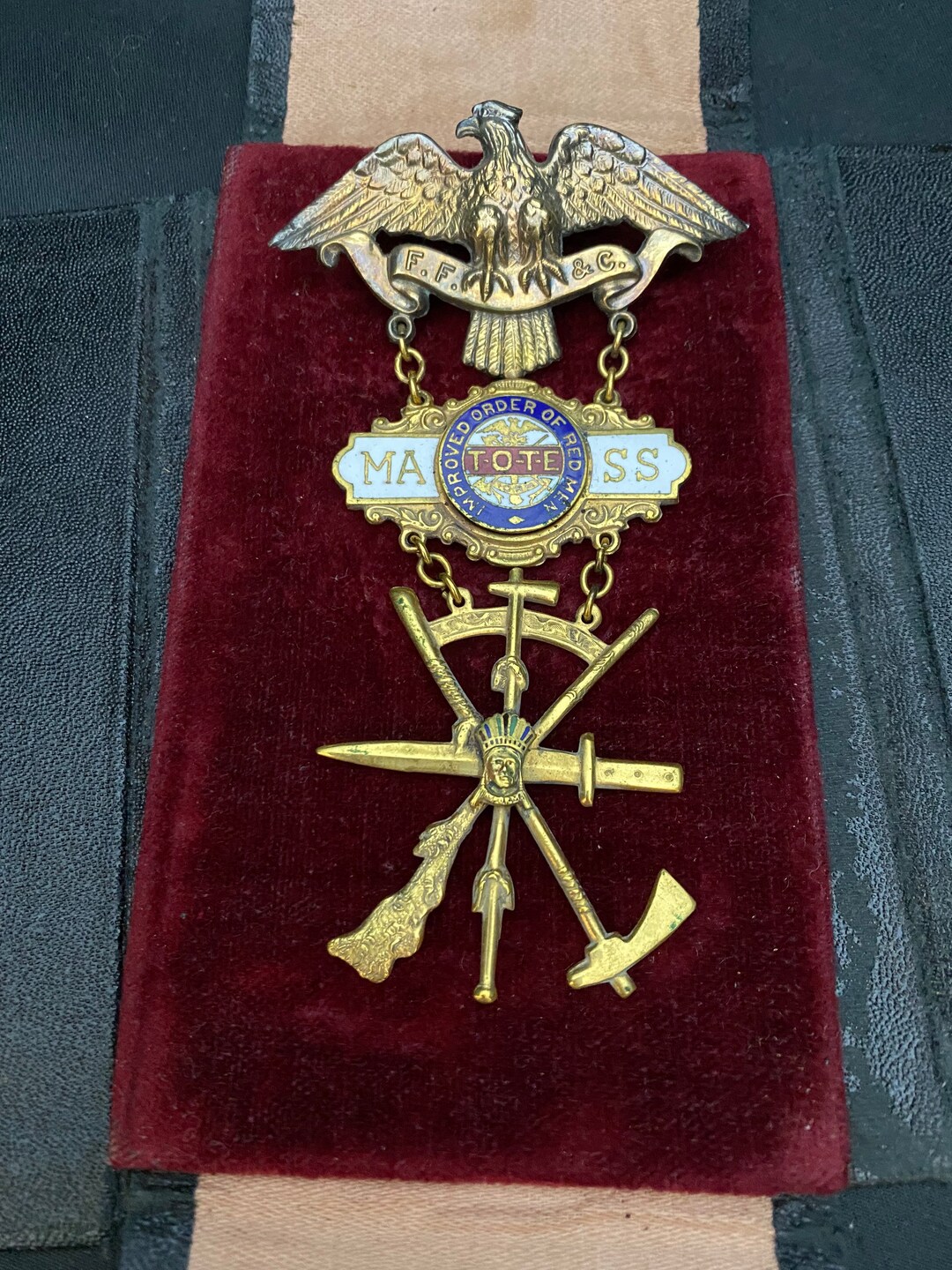 Antique Improved Order of the Red Men Tribe Mass Metal. - Etsy