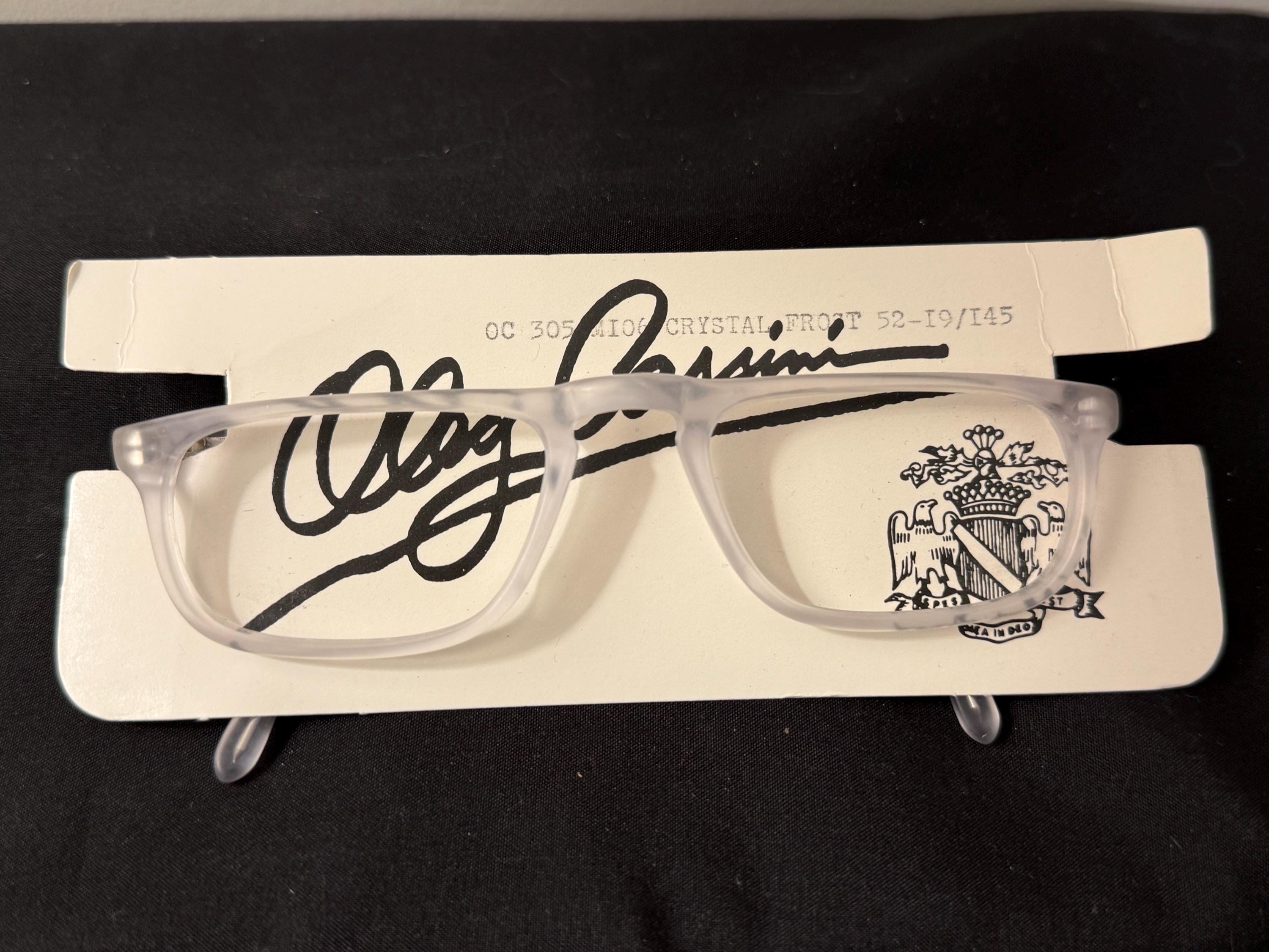 Vintage Oleg Casino oc 871 Womens glasses OC OLEG Cassini Eyeglasses FRAMES Shiny Light Brown 368 53  main image 3