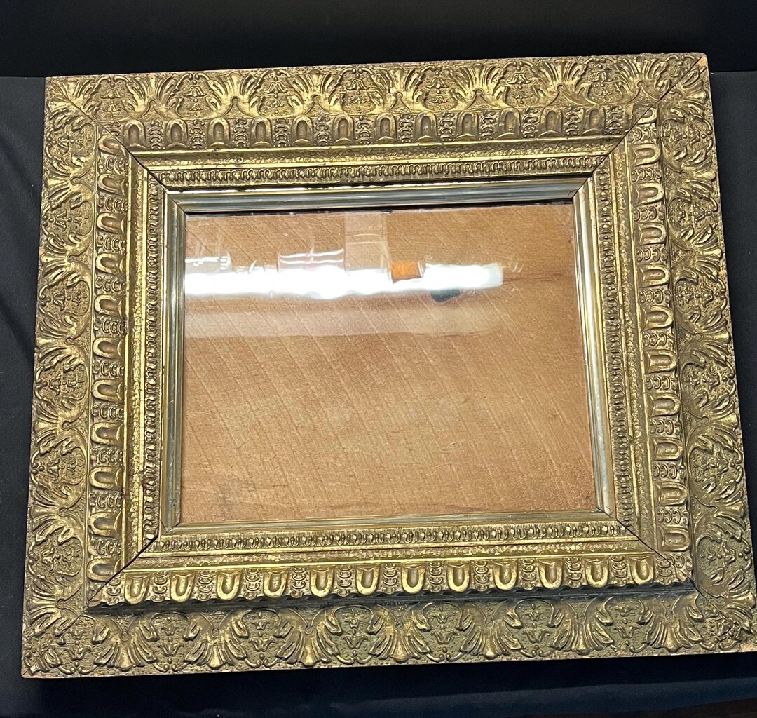 Antique Ornate Gold Leaf Frame. - Etsy