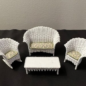 Miniature 2025 wicker furniture