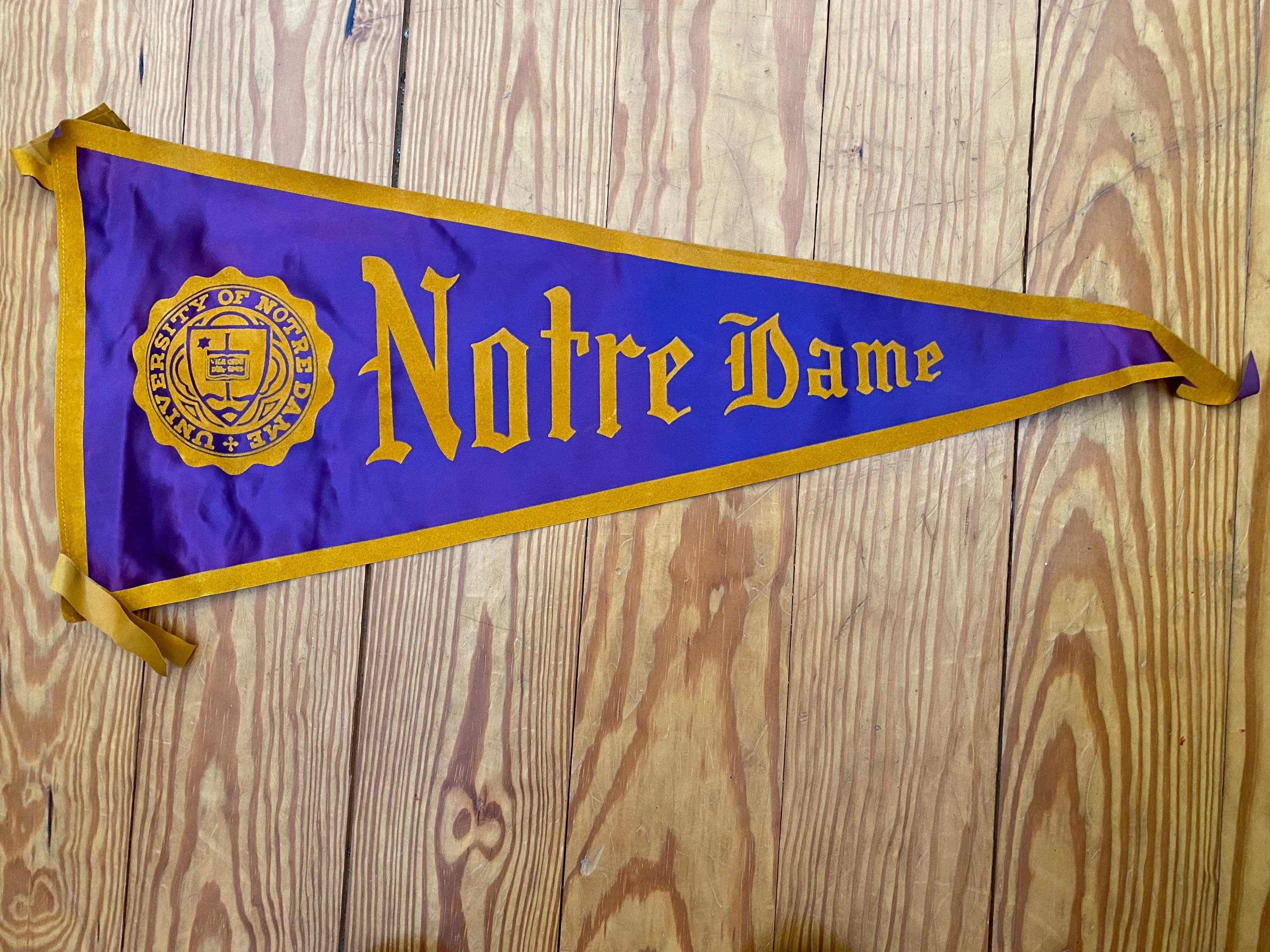 Rico Industries NCAA Notre Dame Fighting Irish 4-Inch by 9-Inch Classic Mini Pennant Décor 