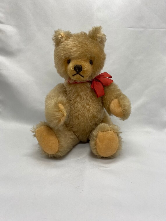 red steiff teddy bear
