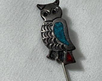 Native American owl stick pin.