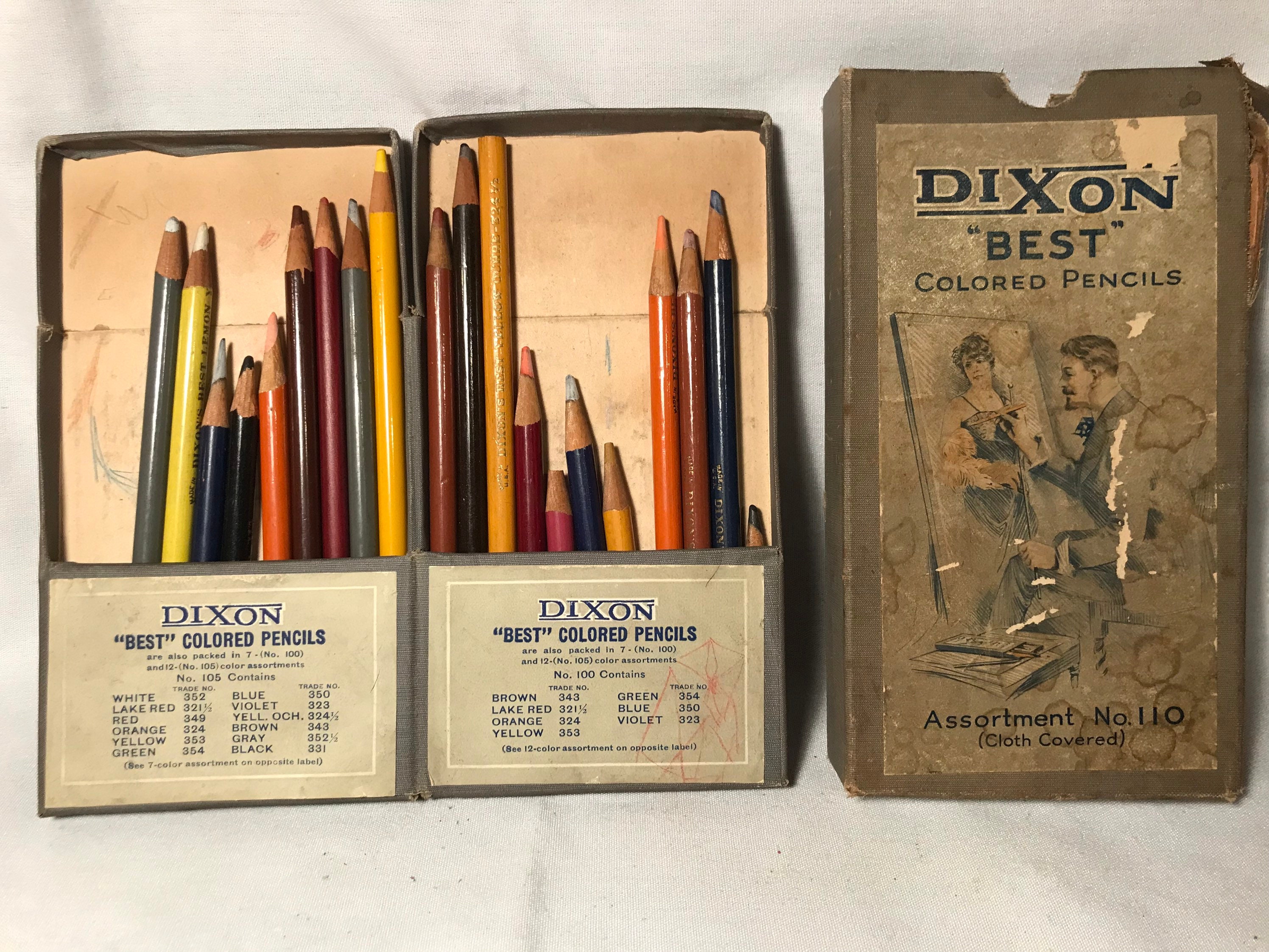 China Marker by Dixon 5 Colors
