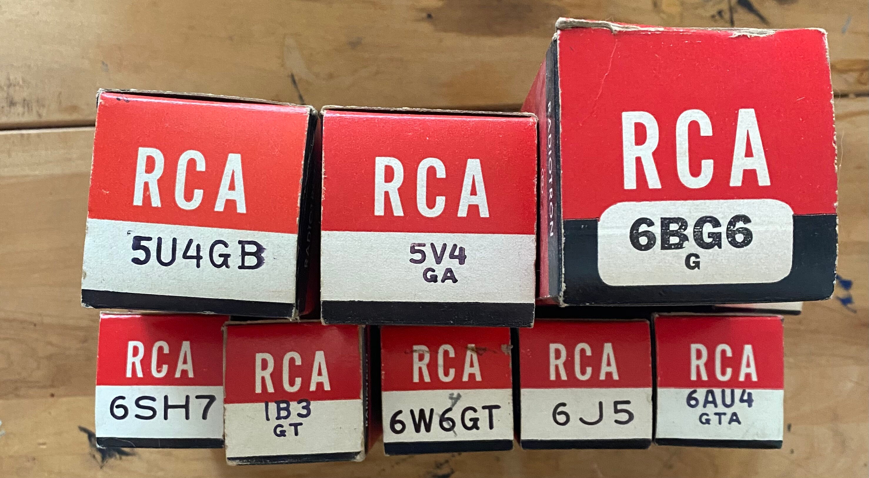 Vintage Nine RCA Electron Tubes in Original Boxes. - Etsy