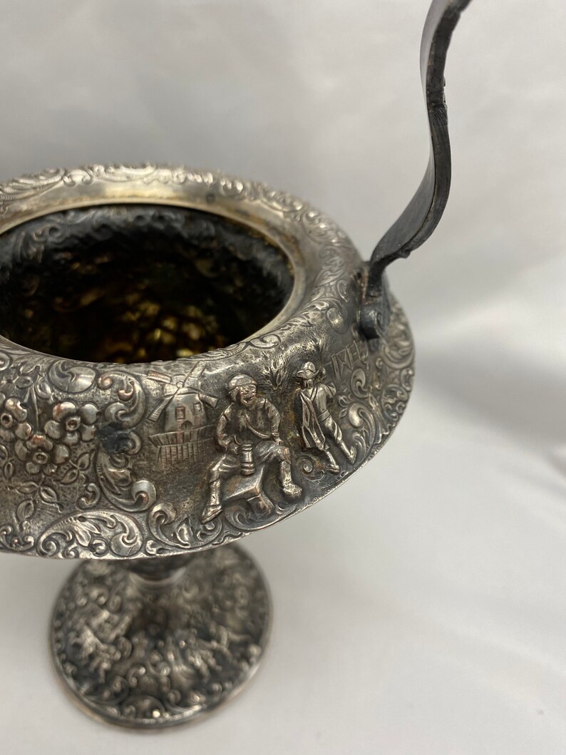 Antique Silver Plate Basket by Barbour Silver Company Reppous Etsy