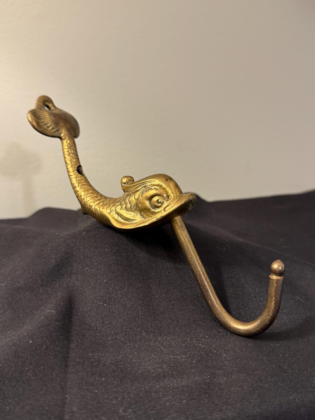 vintage-brass-nautical-koi-fish-dolphin-wall-hook-for-towels-coats-or