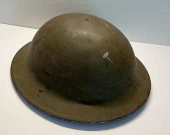 British Canadian military helmet 1941.