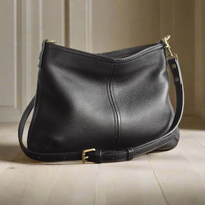 Petit sac à main en cuir noir, sac bandoulière pour femme, pochette de soirée