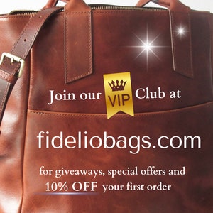 Large leather tote bag, laptop bag, large shoulder bag image 8