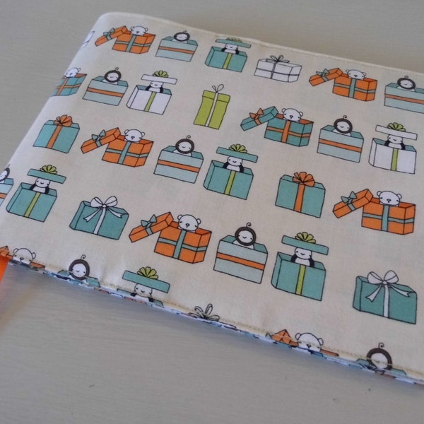 SALE. Little Presents NHS Red Book Handmade Fabric Cover