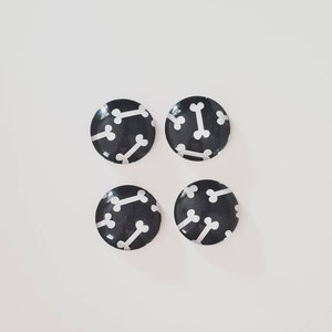 Dog Bone Magnets, Bone Magnets, Dog Lover Magnets, Dog Lover Gift, Dog Decor, Dog Lover Office Supplies