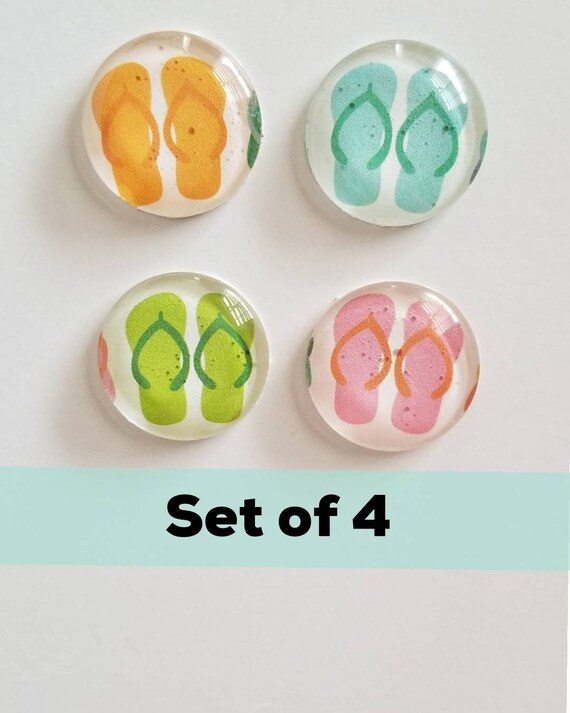 Flip Flop Colorful Summer Theme Flip Flop Etsy