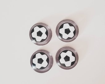 Soccer Ball Magnets, Soccer Lover Magnets, Soccer Ball Locker Supplies, Soccer Player Gift, Soccer Ball Decor, Soccer Star Gift