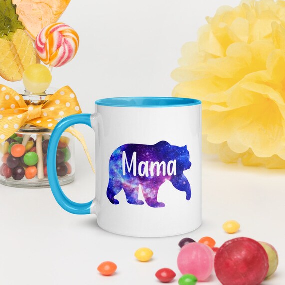 Galaxy Mama Bear Mugs Mothers Day Mama Bear Mugs Mama Bear