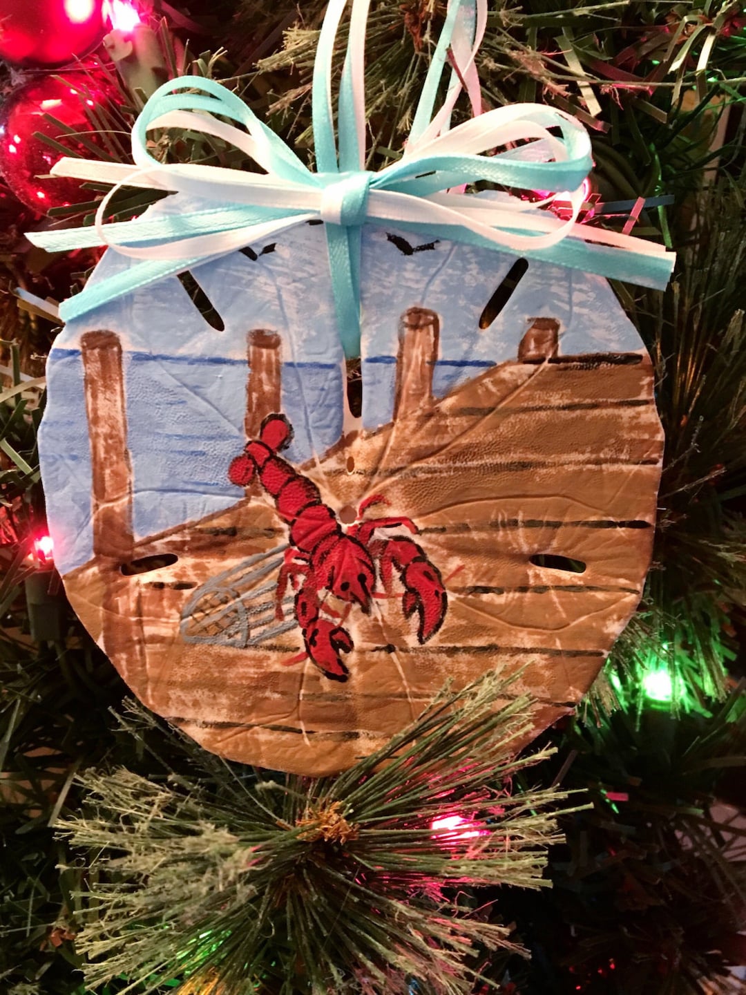 Lobster Christmas Ornament 